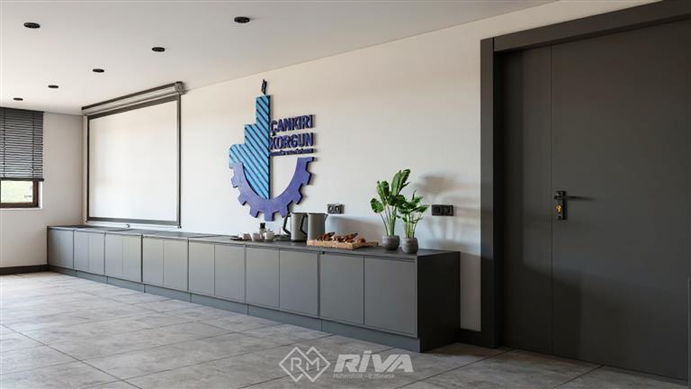 Çankırı Korgun Organize Sanayi Bölgesi İdari Binası.