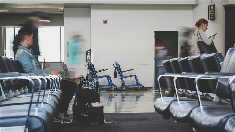 Comfortable Hospital Waiting Area Design.