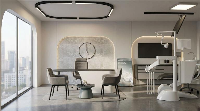 Modern Diş Kliniği Tasarımı: Sakin, Verimli ve Hasta Odaklı Mekânlar.