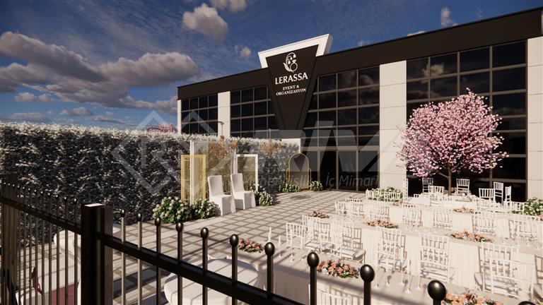 Lerassa Event Nişan-Nikah ve Balo Salonu Projesi.